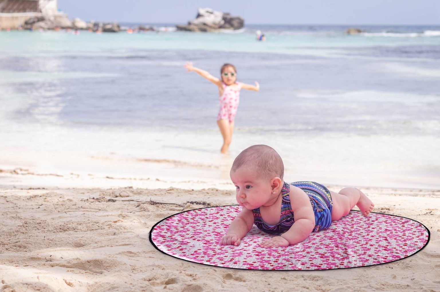 Multi Person Beach Mat Mat