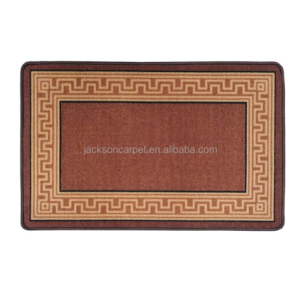Bath mat non slip soft absorbent nylon polyester bath rug carpet
