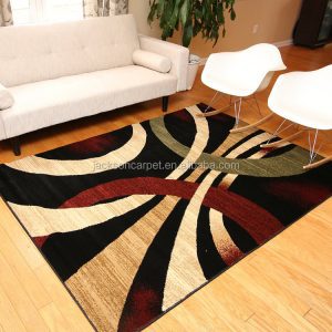 Wavy Rug Circles Area Rug Striped Carpet