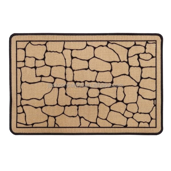 Bath mat non slip soft absorbent nylon polyester bath rug carpet