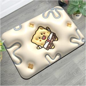 3D Visual Anti-Slip Absorbent Bath Mat