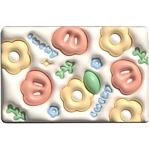 Memory Foam Bath Rug | Flower Non-Slip Bathroom Mat