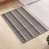 Multi-color lattice absorbent non-slip floor mat
