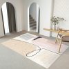 Japanese wabi-sabi style simple light luxury bath mat