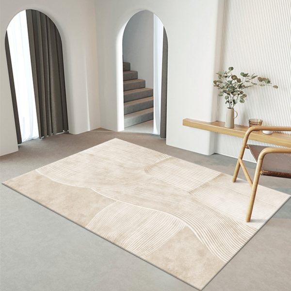 Japanese wabi-sabi style simple light luxury bath mat