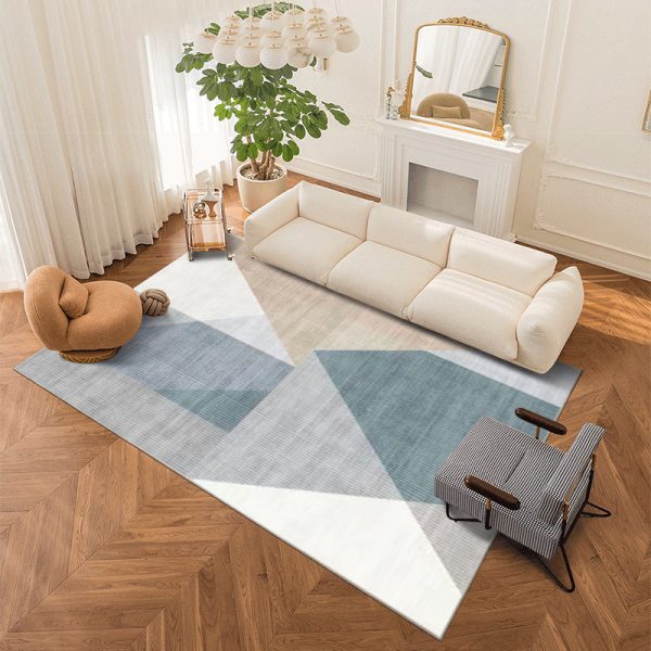 Japanese wabi-sabi style simple light luxury bath mat