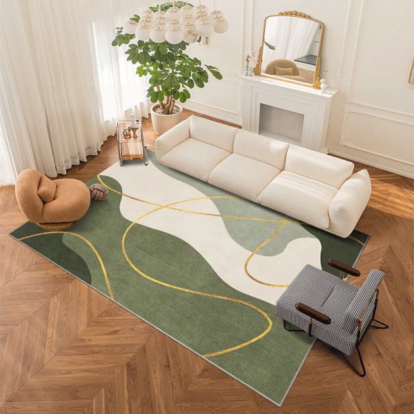 Japanese wabi-sabi style simple light luxury bath mat