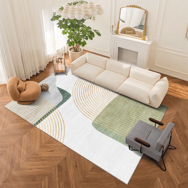 Japanese wabi-sabi style simple light luxury bath mat