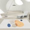 Japanese wabi-sabi style simple light luxury bath mat