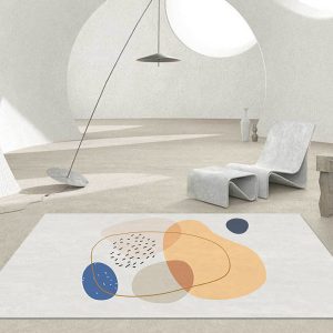 Japanese wabi-sabi style simple light luxury bath mat