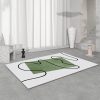 Japanese wabi-sabi style simple light luxury bath mat