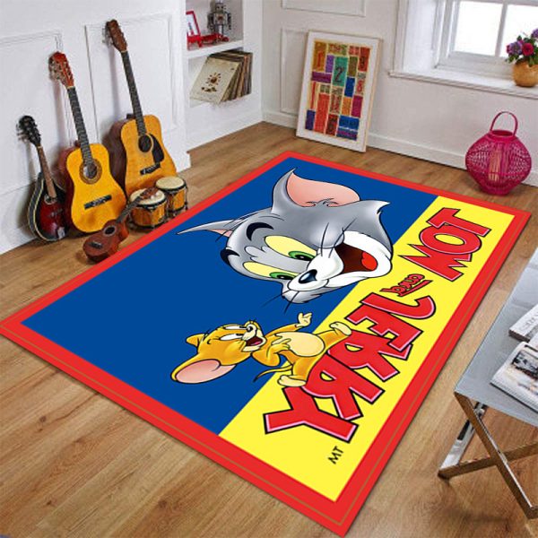 Tom and Jerry cartoon non-slip and dirt resistant floor mat