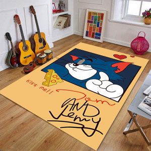 Tom and Jerry cartoon non-slip and dirt resistant floor mat