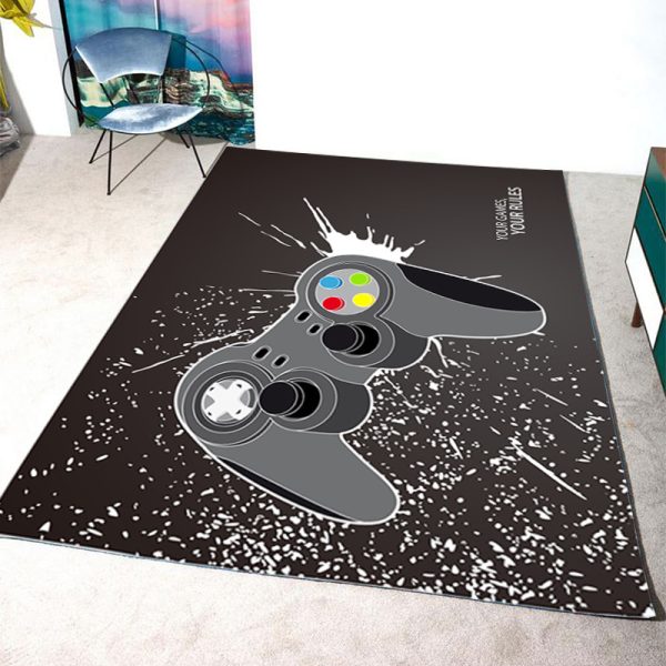 Game Mat game console handle cool floor mat