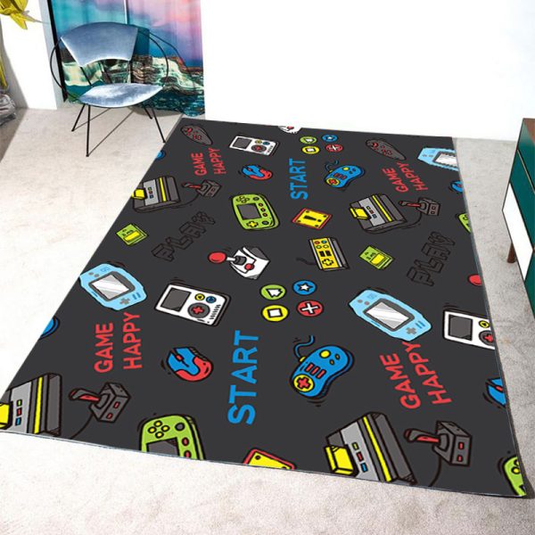 Game Mat game console handle cool floor mat