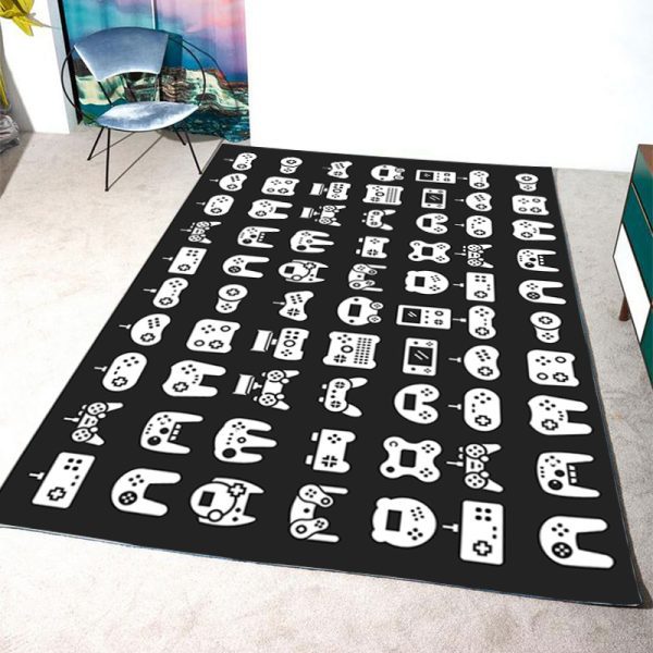 Game Mat game console handle cool floor mat