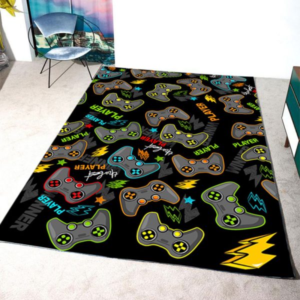 Game Mat game console handle cool floor mat