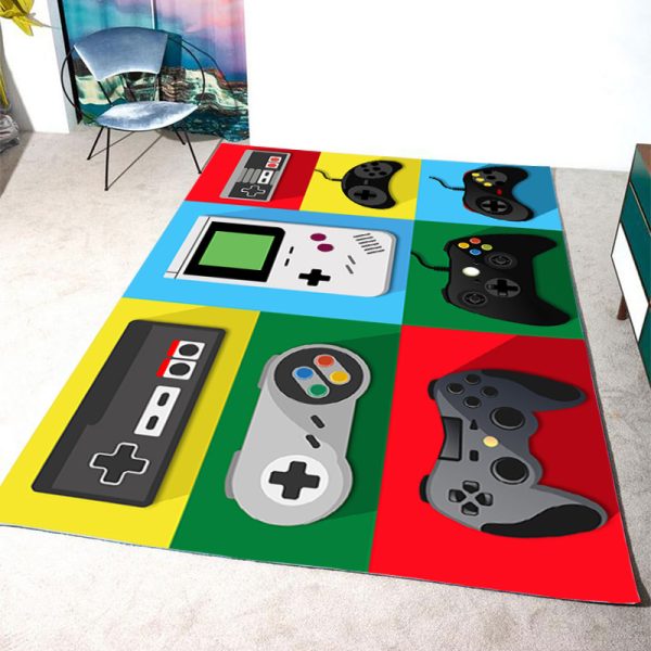 Game Mat game console handle cool floor mat