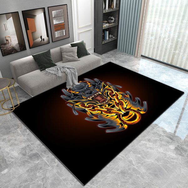 New cyberpunk esports console themed cool floor mat