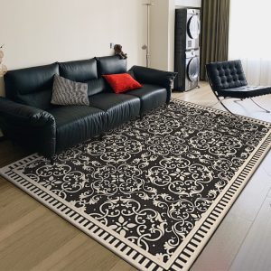 Medieval French light luxury high-grade dirt-resistant floor mat