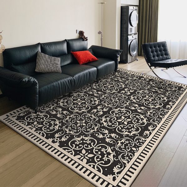 Medieval French light luxury high-grade dirt-resistant floor mat