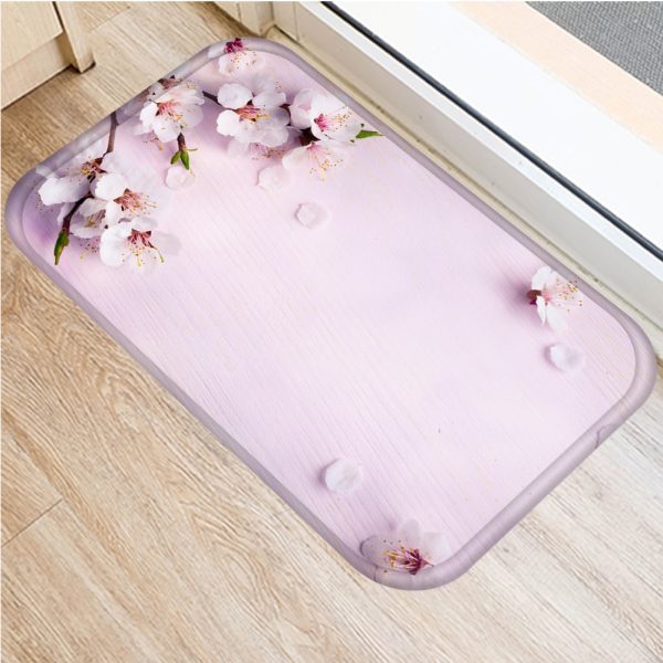 INS style Nordic modern minimalist floral floor mat