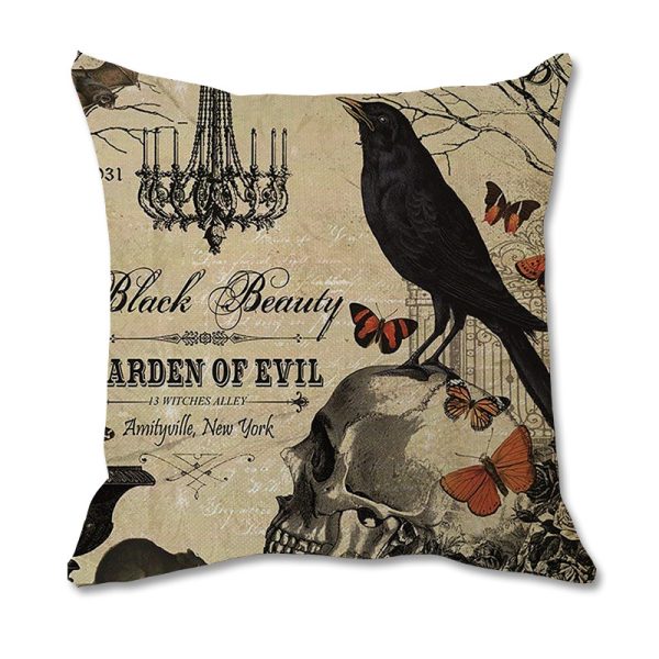 Owl Pattern Throw Pillow Covers