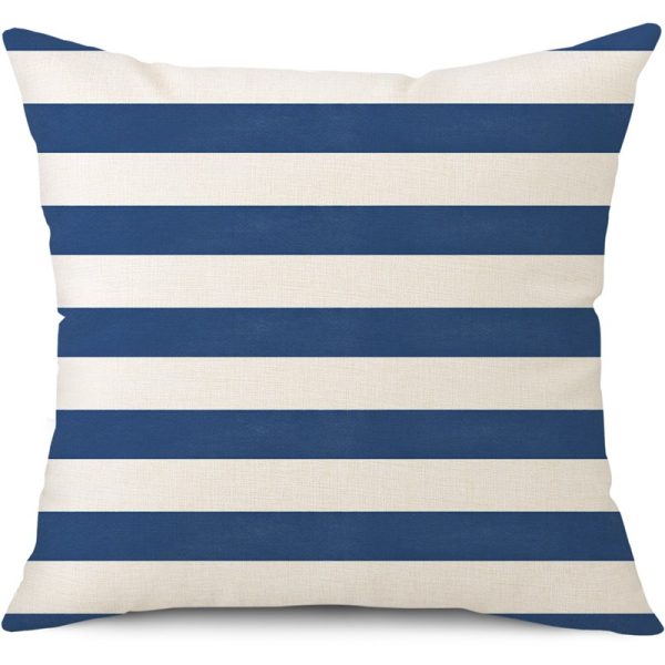 Pillow Case Blue Star Throw Pillow Covers