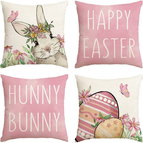 Pink Throw Pillow Covers Cushion Case