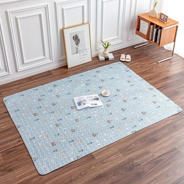 Nordic Style Rabbit Cartoon Cotton Children's Crawling Mat