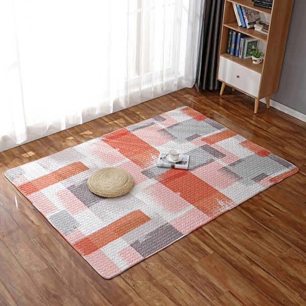 Nordic Style Rabbit Cartoon Cotton Children's Crawling Mat