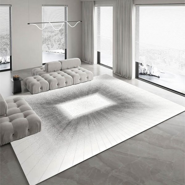 Modern Fashion Minimalist Elegant Water Absorbent Non-slip Living Room Rug
