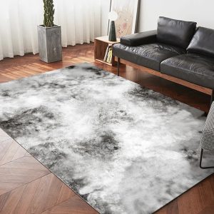 Italian minimalist light luxury skin-friendly and comfortable living room carpet