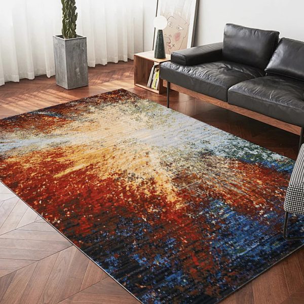 Italian minimalist light luxury skin-friendly and comfortable living room carpet