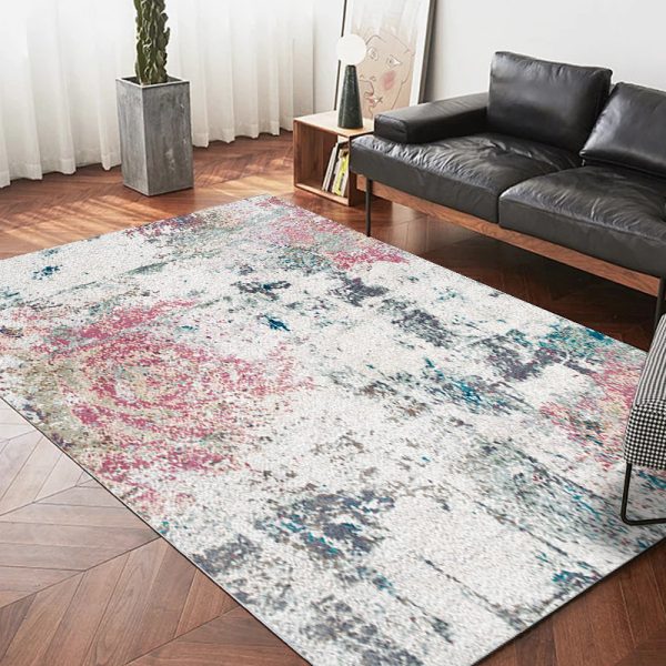 Italian minimalist light luxury skin-friendly and comfortable living room carpet
