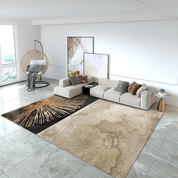 Modern Nordic comfortable and exquisite living room rug