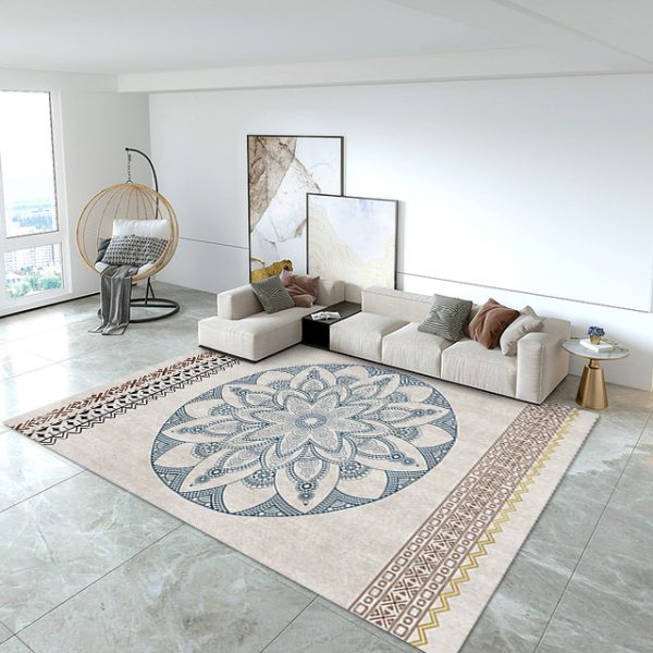 Modern Nordic comfortable and exquisite living room rug