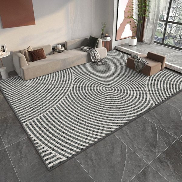 Italian style minimalist loop velvet light luxury non-slip living room carpet