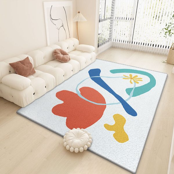 Abstract Garden Childlike Cashmere Living Room Rug