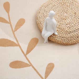 Nordic Morandi thick imitation cashmere living room rug