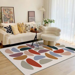 Line abstract geometry simple but extraordinary living room rug