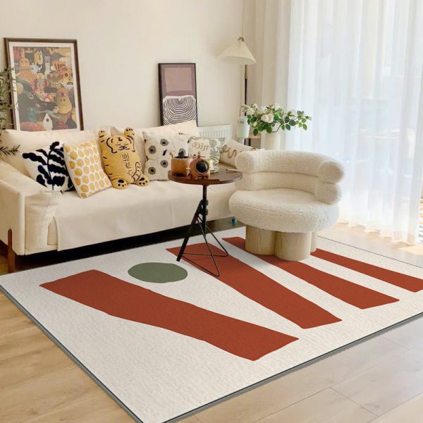 Line abstract geometry simple but extraordinary living room rug