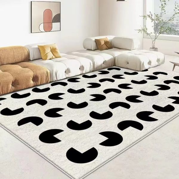 Small fresh warm simple living room carpet