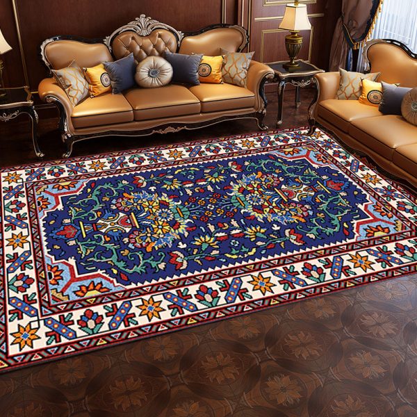American light luxury pastoral retro Persian living room rug