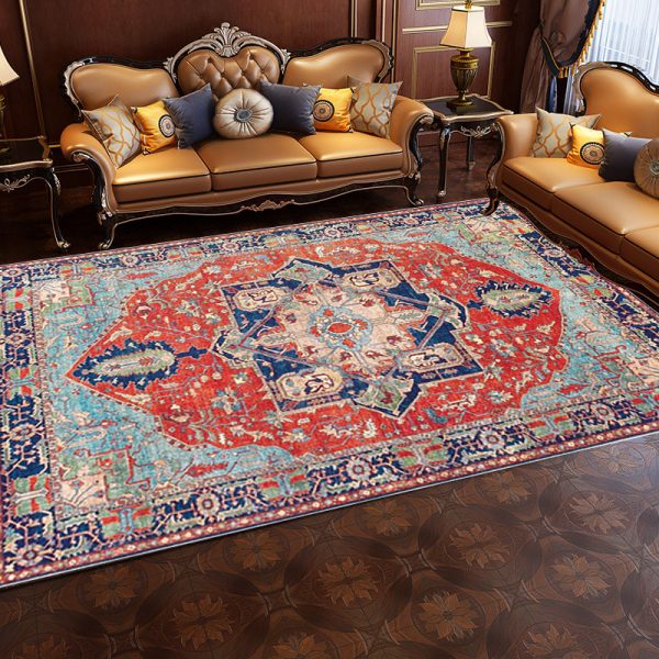 American light luxury pastoral retro Persian living room rug