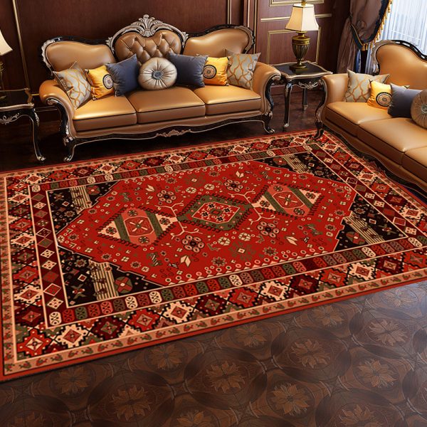 American light luxury pastoral retro Persian living room rug