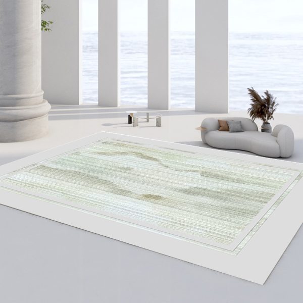 Modern minimalist ink style landscape painting living room carpet