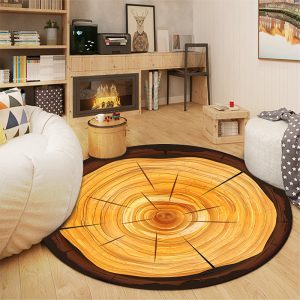 Nordic rhombus artistic living room rug