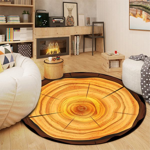 Nordic rhombus artistic living room rug