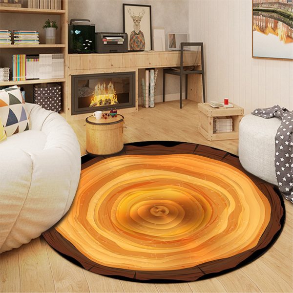 Nordic rhombus artistic living room rug